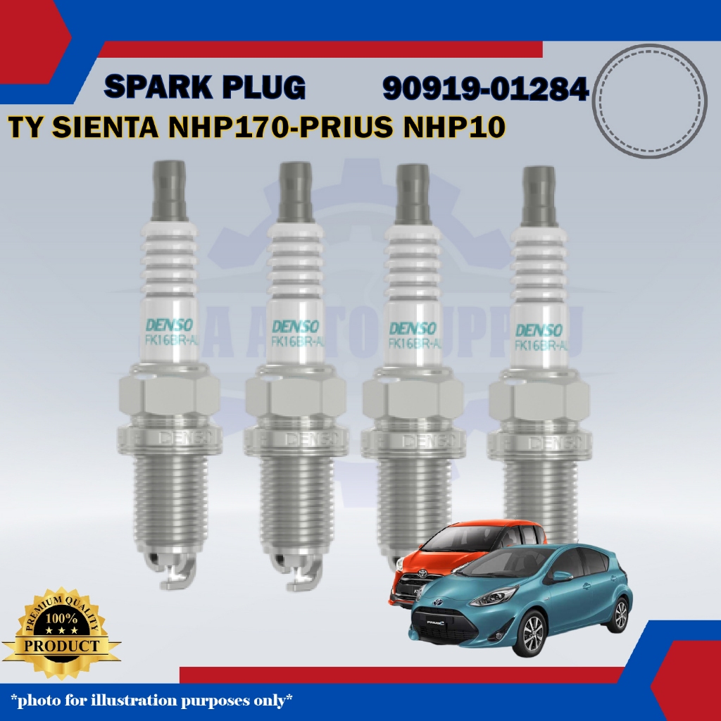 Palam Pencuh Iridium Ganda-Toyota Sienta NHP170-Prius NHP10-Toyota Double Iridium Spark Plug-90919-0
