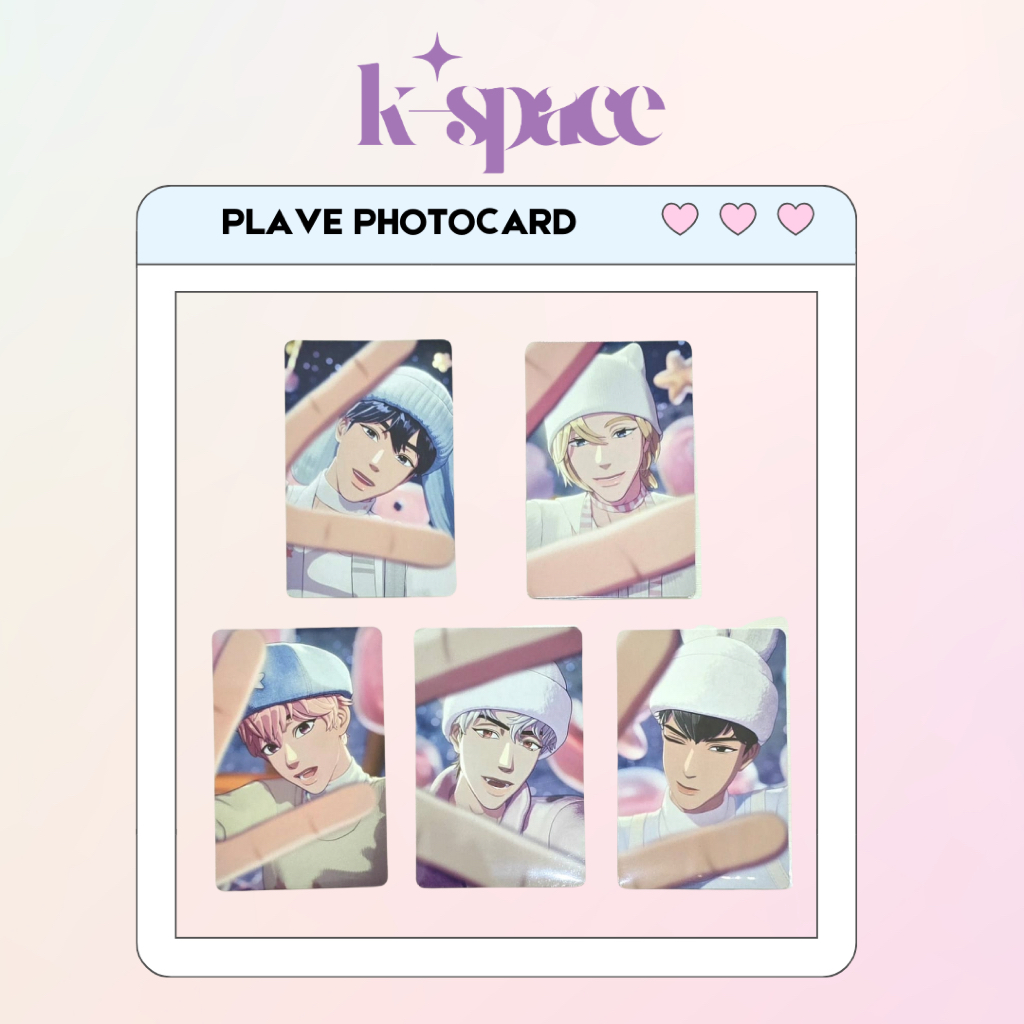 PLAVE PHOTOCARD (OLIVE YOUNG POB)