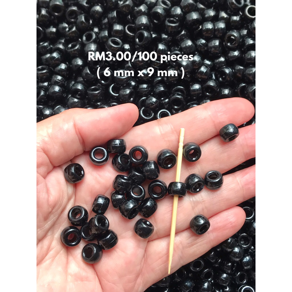 RM3.00/100 ชิ้น - SPC-810 - Manik - Bead - 6 mm x 9 mm