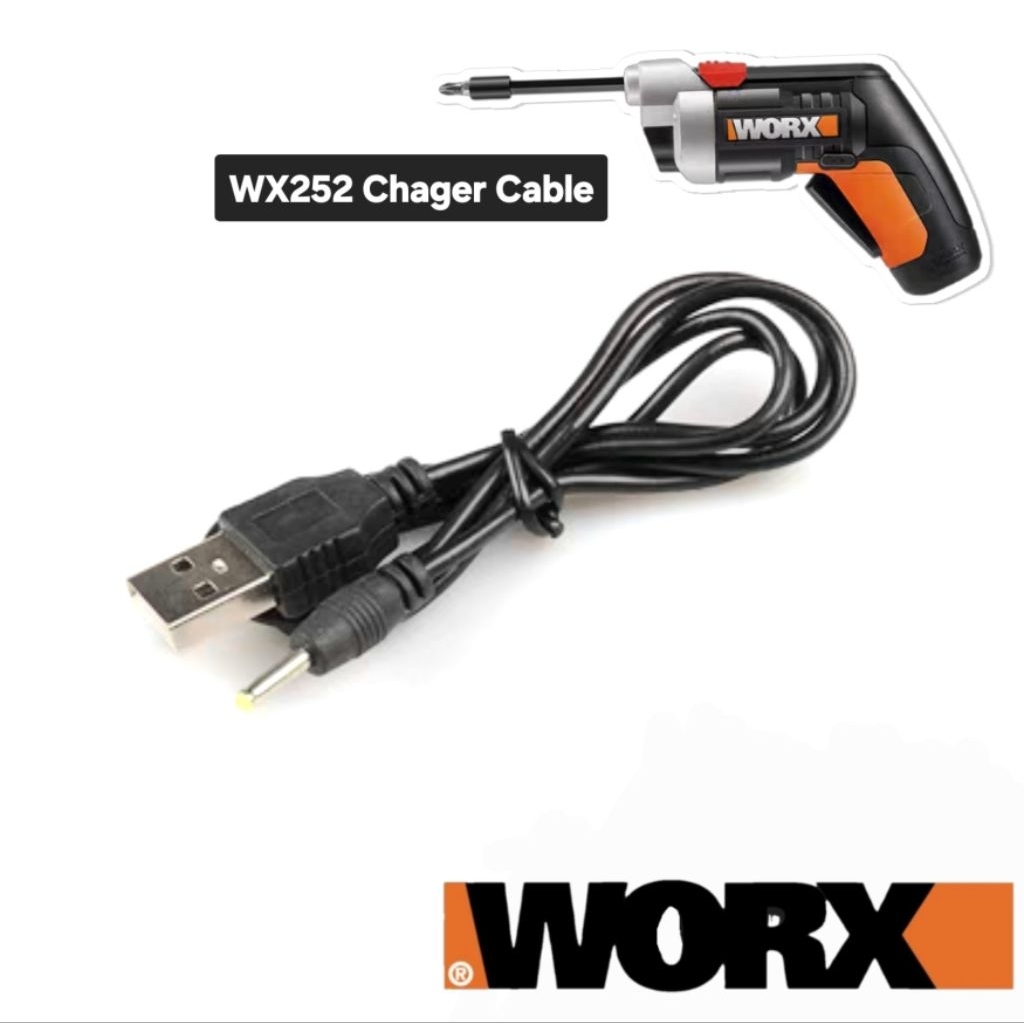 สาย Worx USB Chager สําหรับ Worx WX252
