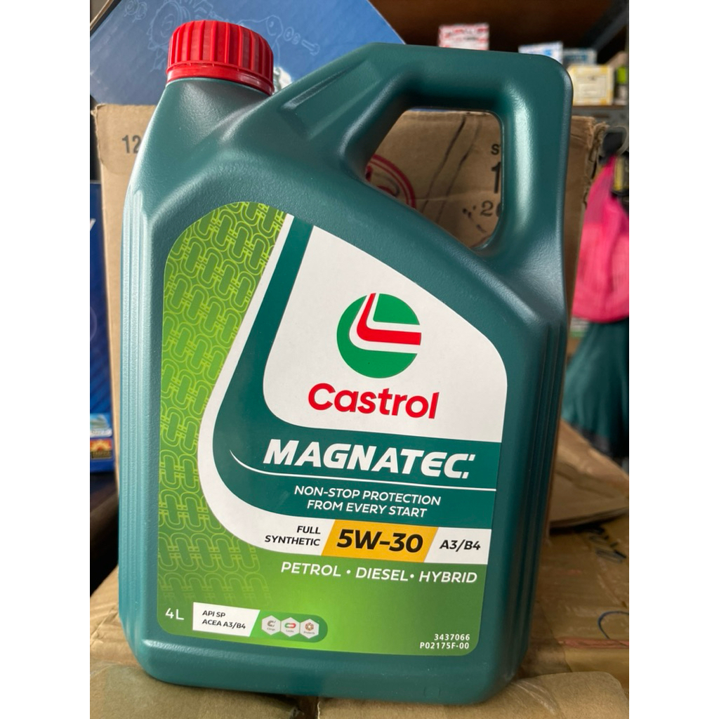 CASTROL Magnatetec 5W30 น้ํามันเครื่องสังเคราะห์แท้ 4L 💯