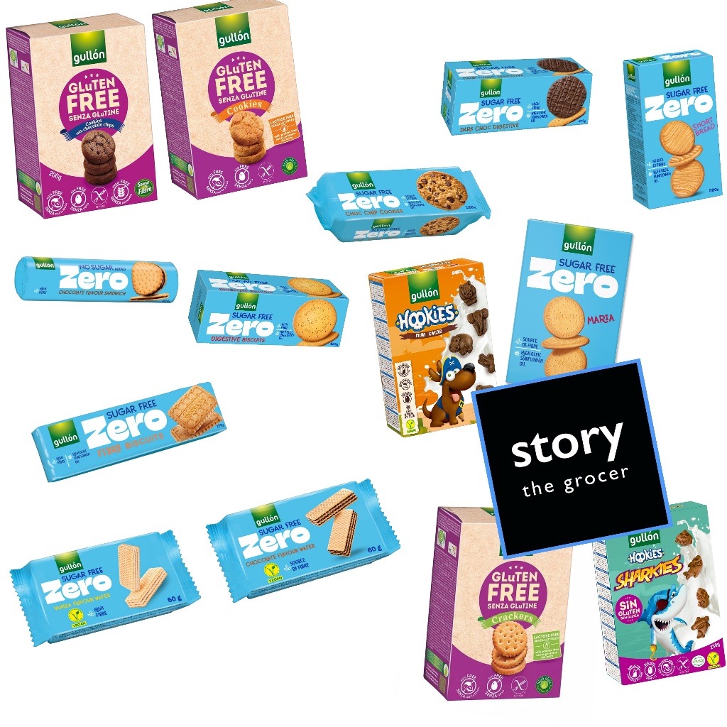 Gullon SugarFree / Gluten Free Biscuits [ Maria / Shortbread / Sharkies / Cookies / Cracker / Cookie