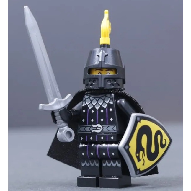 Cas593 Lego Medieval Horse Knight Castle 31168 - Serpent Knight Minifigure - ใหม่