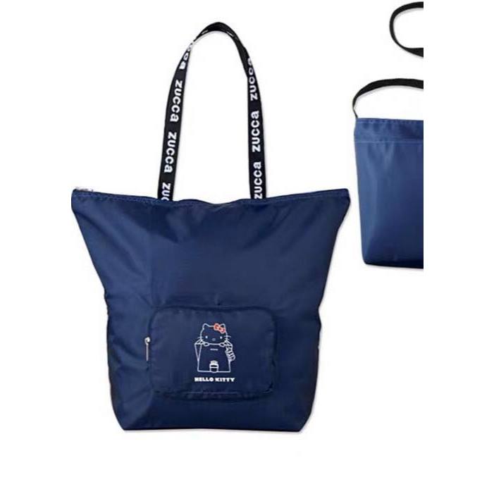 JAPAN ZUCCA x Hello Kitty กระเป๋า Eco แบบพับได้น้ําหนักเบา - ใหม่เอี่ยม