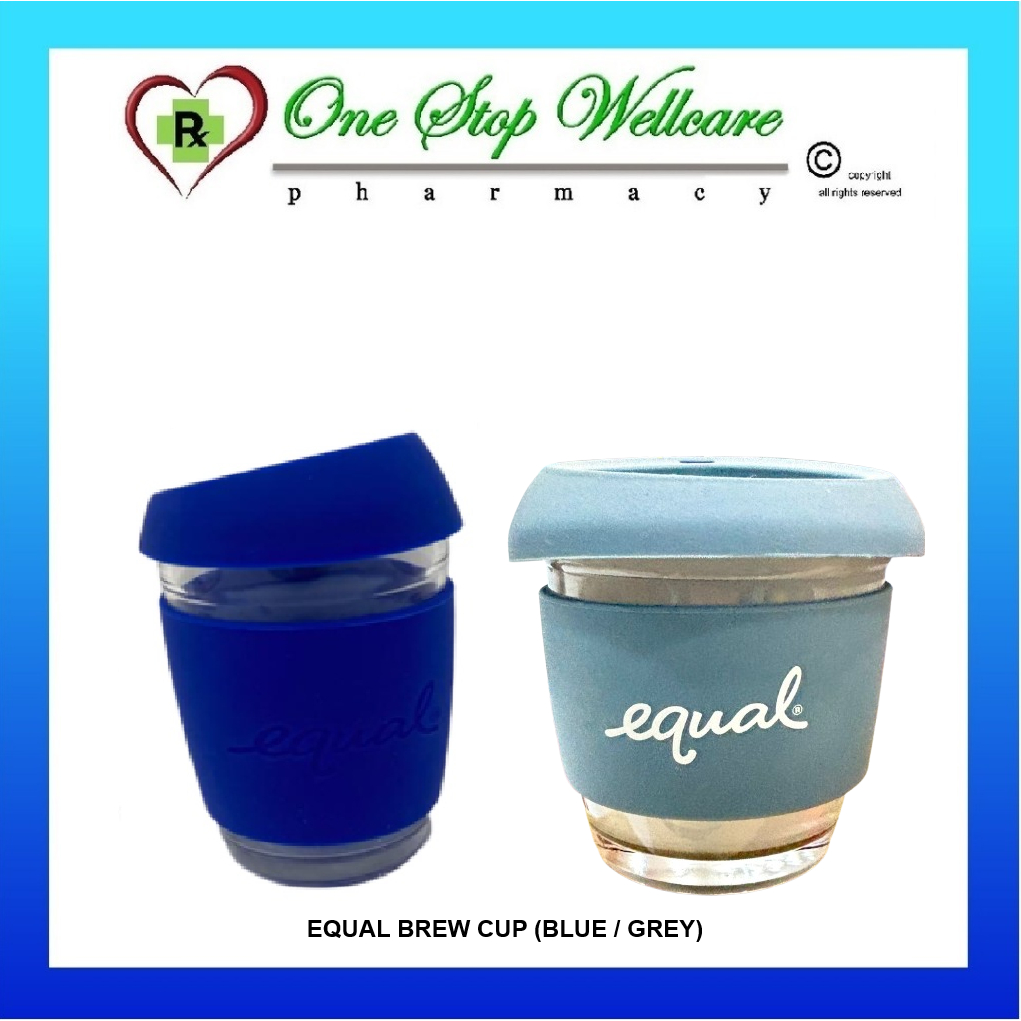EQUAL KLASIK (CAWAN MINUMAN SAHAJA) / CLASSIC (ถ้วยรสเท่านั้น) (BLUE/GREY)
