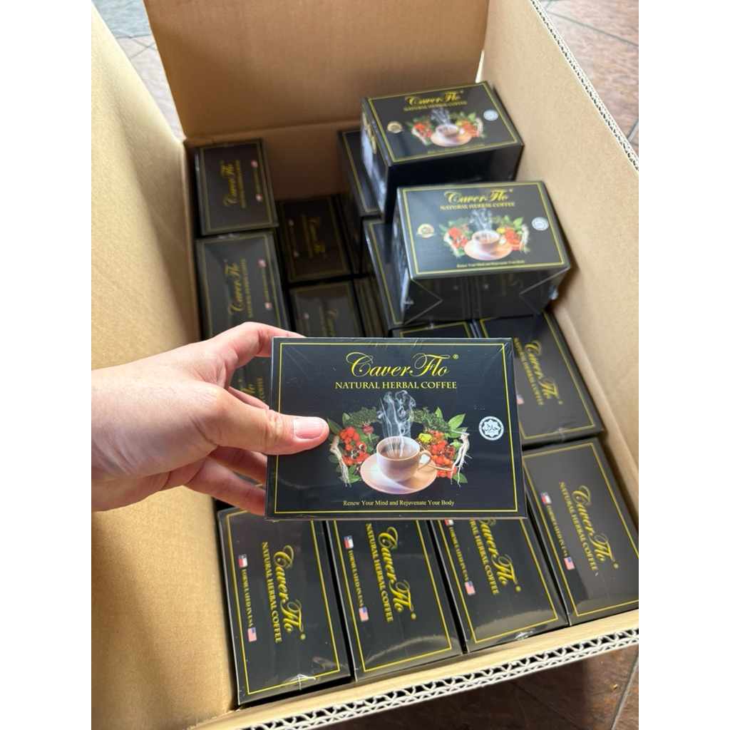 Herbal Coffee Natural Caverflo 10 แพ็ค x 25gm