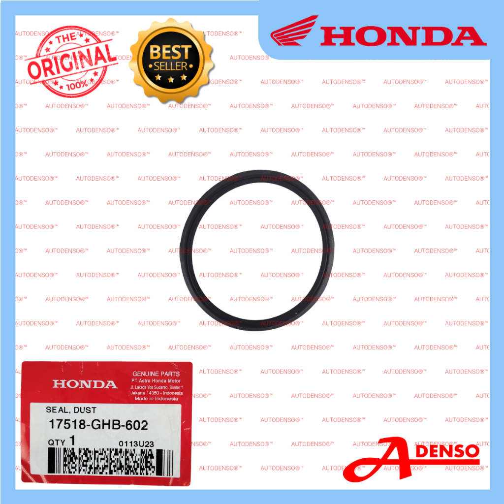 VARIO150 SEAL DUST PT.CATURINDO (ORIGINAL100%HONDA) 17518-GHB-602