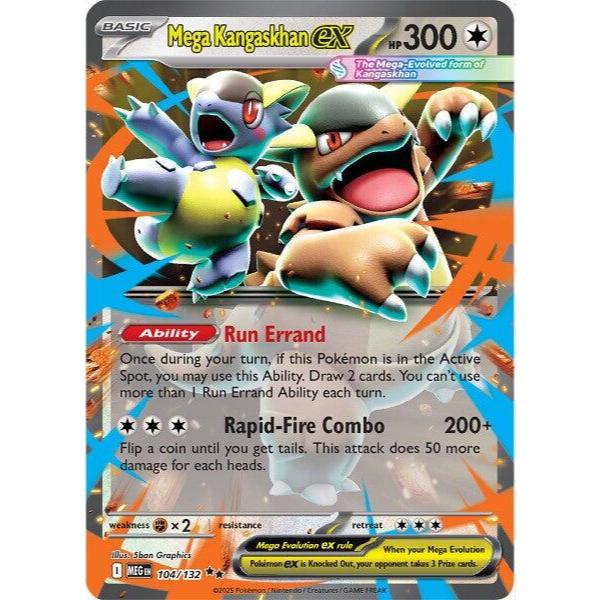 Mega Kangakhan ex 104/132 - Pokemon Mega Evolution SINGLES