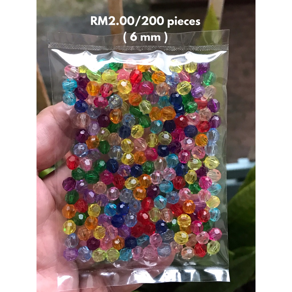 RM2.00/200 kyping : 6mm-013 - Manik - Bead - 6 mm