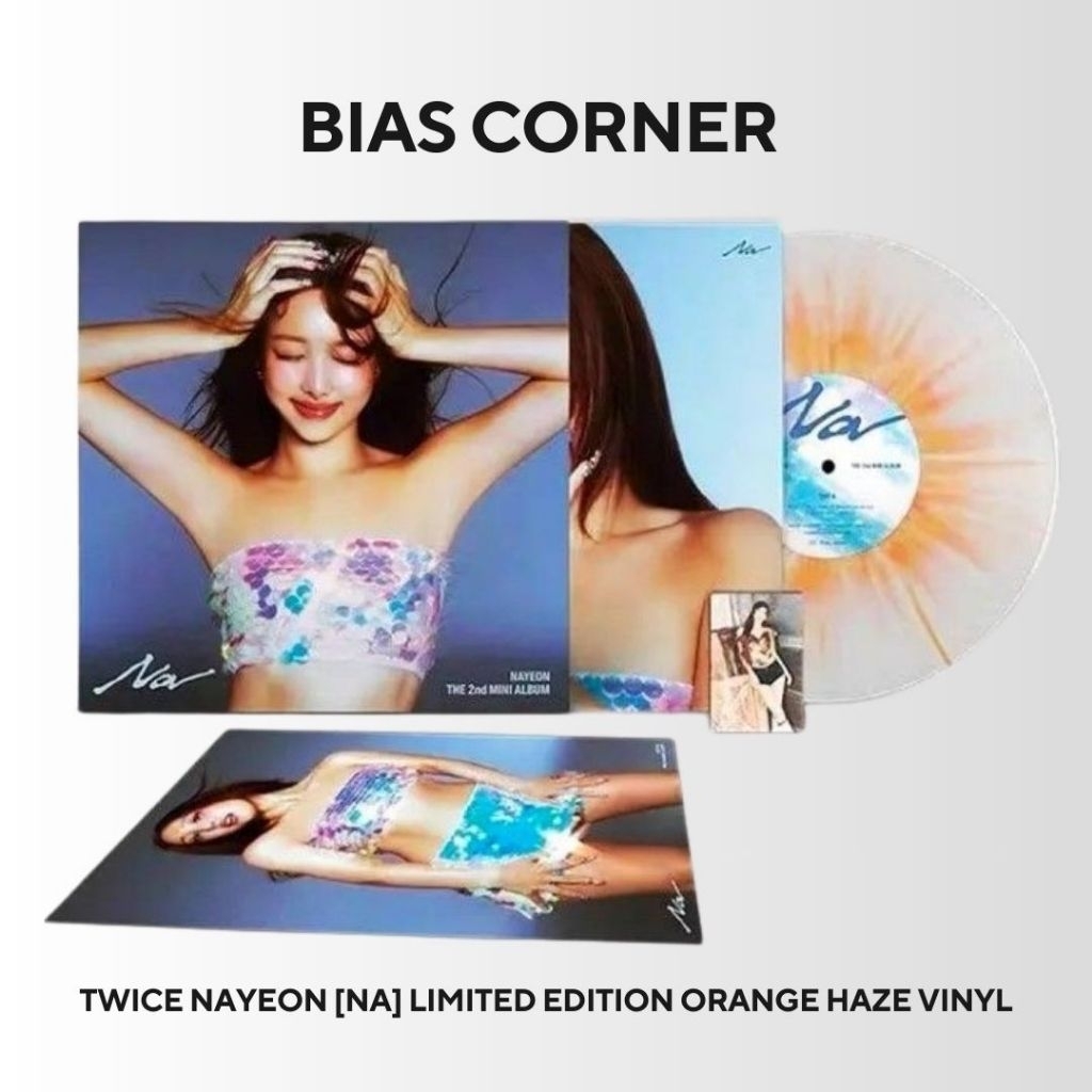 สองครั้ง Nayeon Na Limited Edition Orange Haze Vinyl Twice林 CARRIER Mavericke