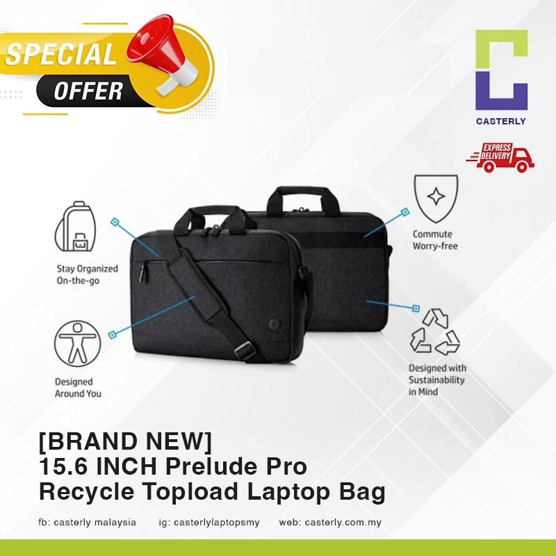 [ใหม่]15.6 INCH Prelude Pro Recycle Topload Laptop Sling Bag