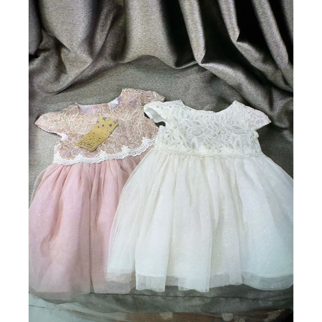 DRESS LACE SIZE: 2Y-6Y (GLITTER)