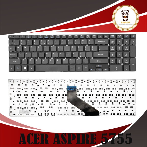 คีย์บอร์ด ACER Aspire E15 E5-571G E1-572G 5755 5755G 830 830T V3-551 V3-731 E5-571