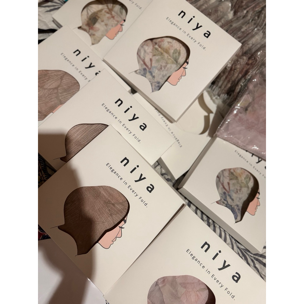 Niya Scarf พิมพ์ Bawal