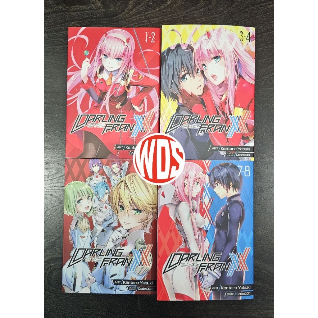 Manga : Darling in the Franxx (Omnibus) เล่ม 1-2, 3-4, 5-6, 7-8 (END)