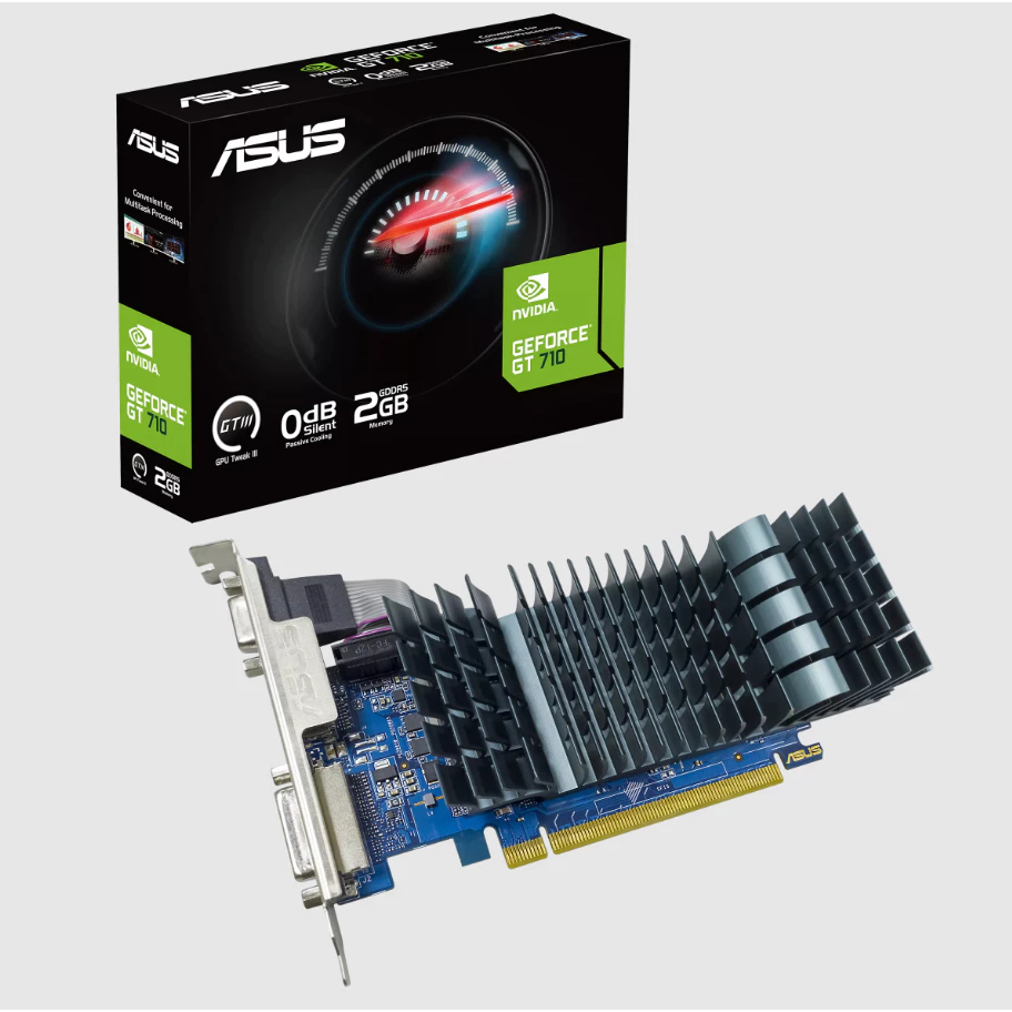 ASUS GeForce GT 710 2GB GDDR5 EVO [ GT710-SL-2GD5-BRK-EVO ]