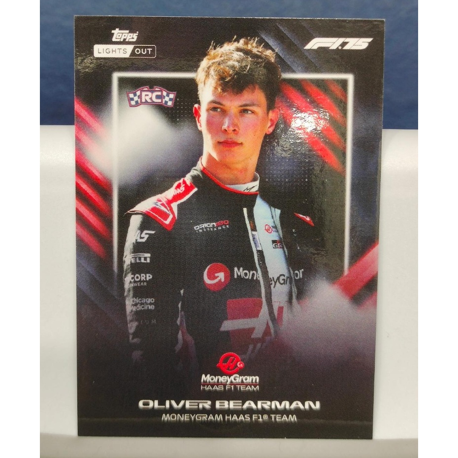 Topps F1 Lights Out 2025 - ไดรเวอร์ Oliver Bearman