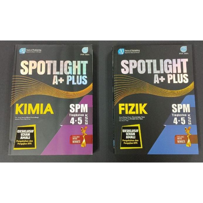 SPOTLIGHT A+ PLUS SPM TINGKATAN 4.5 KSSM - PAN ASIA