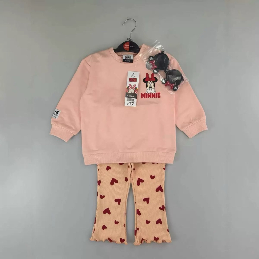 เสื้อกันหนาว Glasses Girl 3in1 Baby Girl OOTD Love Mini