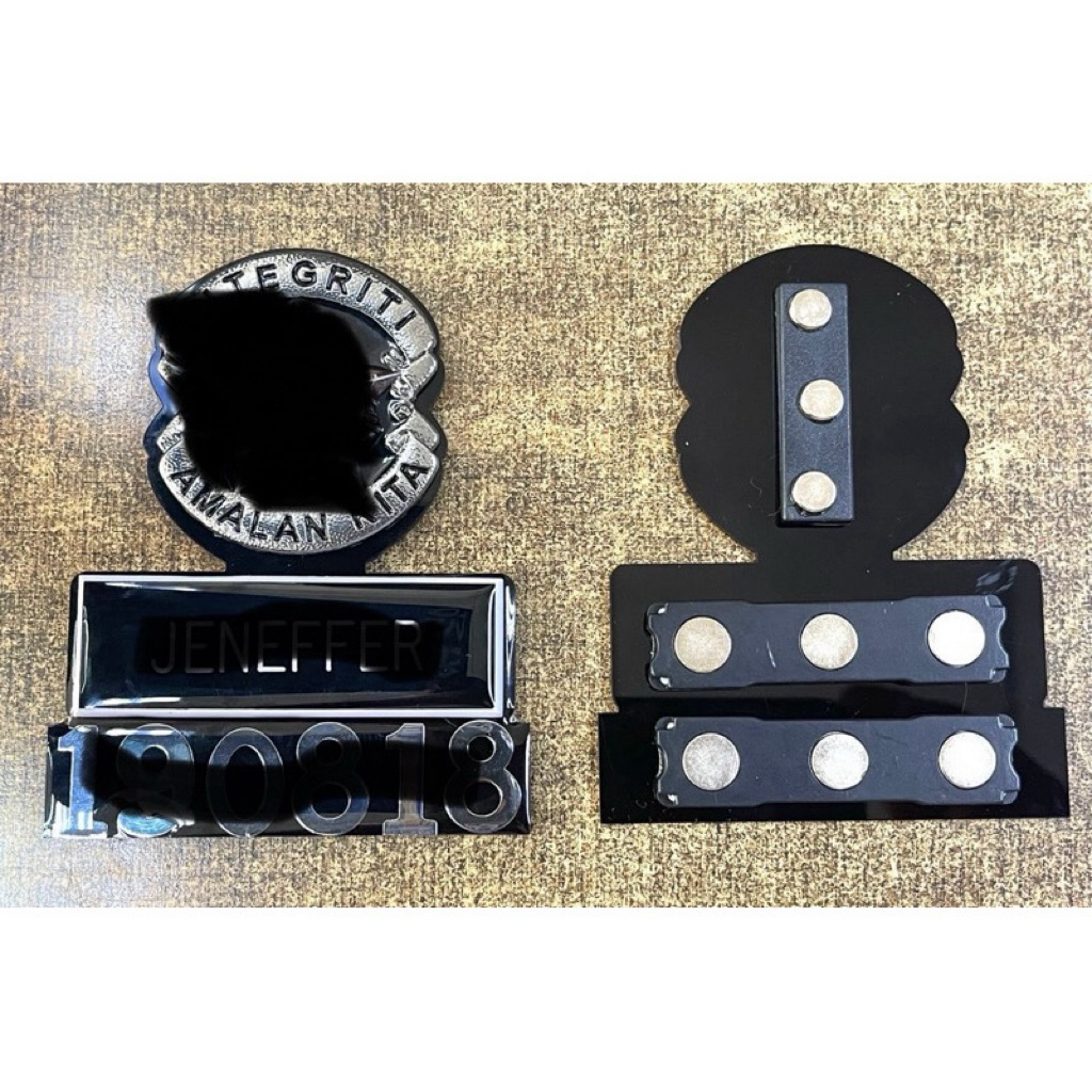 [ TEMPUR ] ENTEG + หมายเลขร่างกายสําหรับ ANGGOT4 UNIF0RM ALL J4B4T4N KER4J44N REGULAR @ อีพ็อกซี่ PI