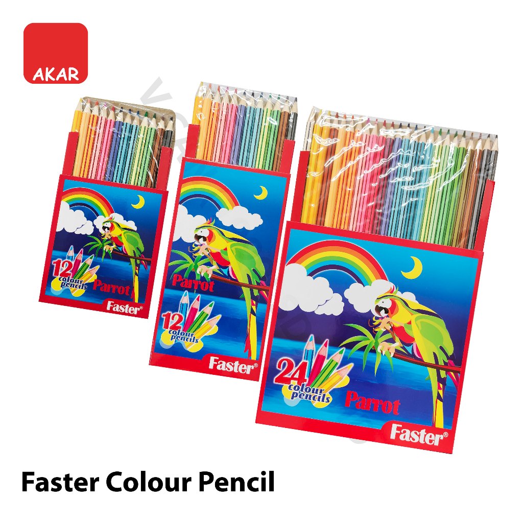 Faster Color Pencils 2.9mm – School & Painting Stationery Faster Color Pencils Series 2.9mm (CP-F468