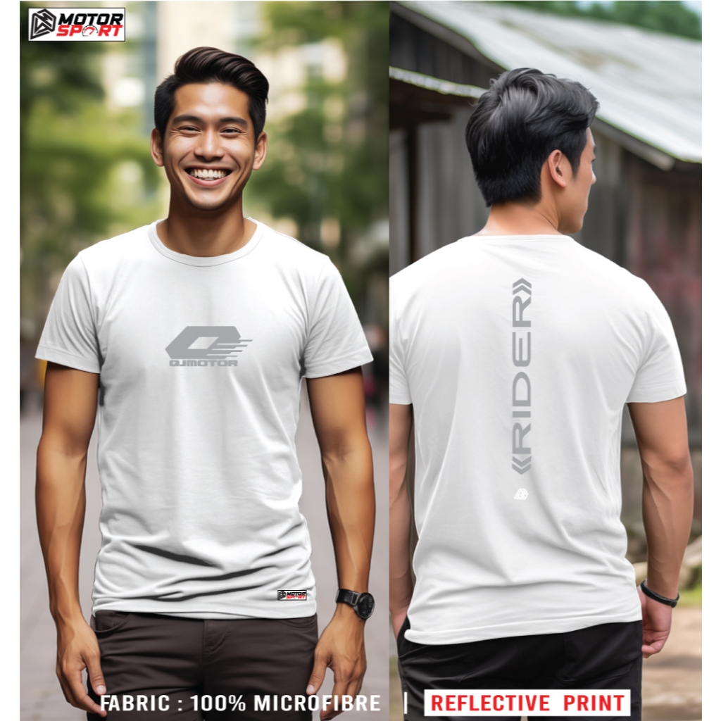 QJ MOTOR Logo เสื้อยืด/เจอร์ซีย์ เสื้อยืด QJ MOTOR motocycles Rider