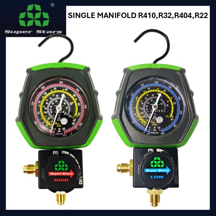Superstars Manifold เมตรเดียวพร้อมระบบควบคุมบอลวาล์ว ST-B168 รุ่น IMPROVED