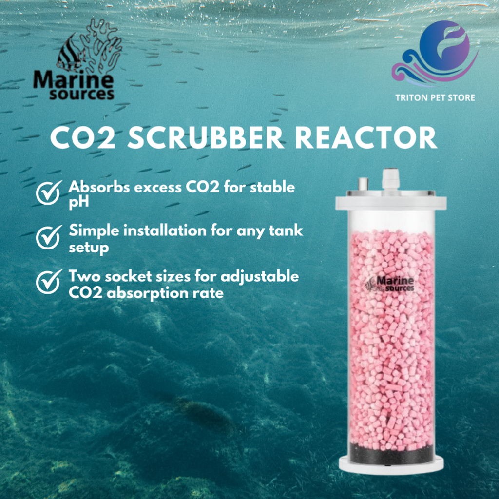 Marine Sources Bio Pellet Reactor co2 เครื่องขัด Penapis Media Akuarium