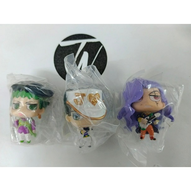 Bandai JoJos Bizarre Adventure Diamond แตก Jotaro / Rohan / Akira Mini Figure Collection
