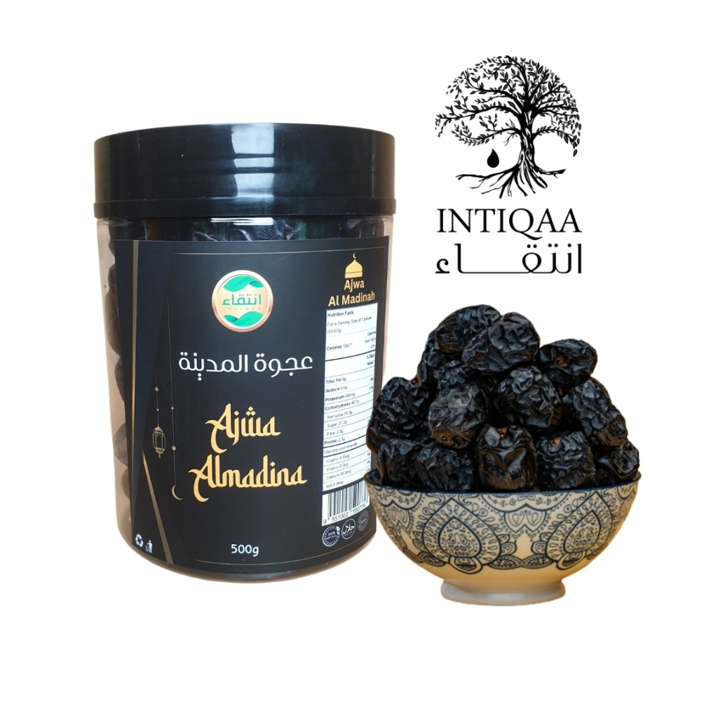 (New Arrival) Kurma Ajwa A 500g Dates Ajwa Al Madina | อินทผลัมอินติควา | ชั้นแรก