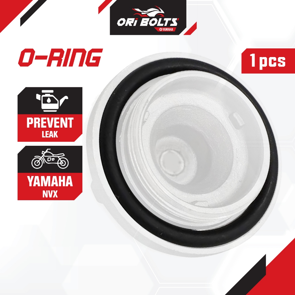 93210-29800 Yamaha NVX V1 V2 V3 Avantiz O Ring Nut Buang Miyak Hitam Seal