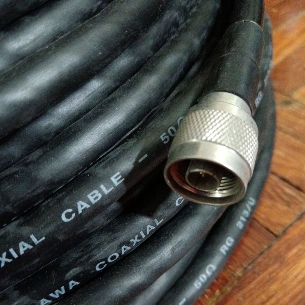 สาย RG213 RF ตัวผู้เป็น N ตัวผู้ 5 เมตร Aseembly