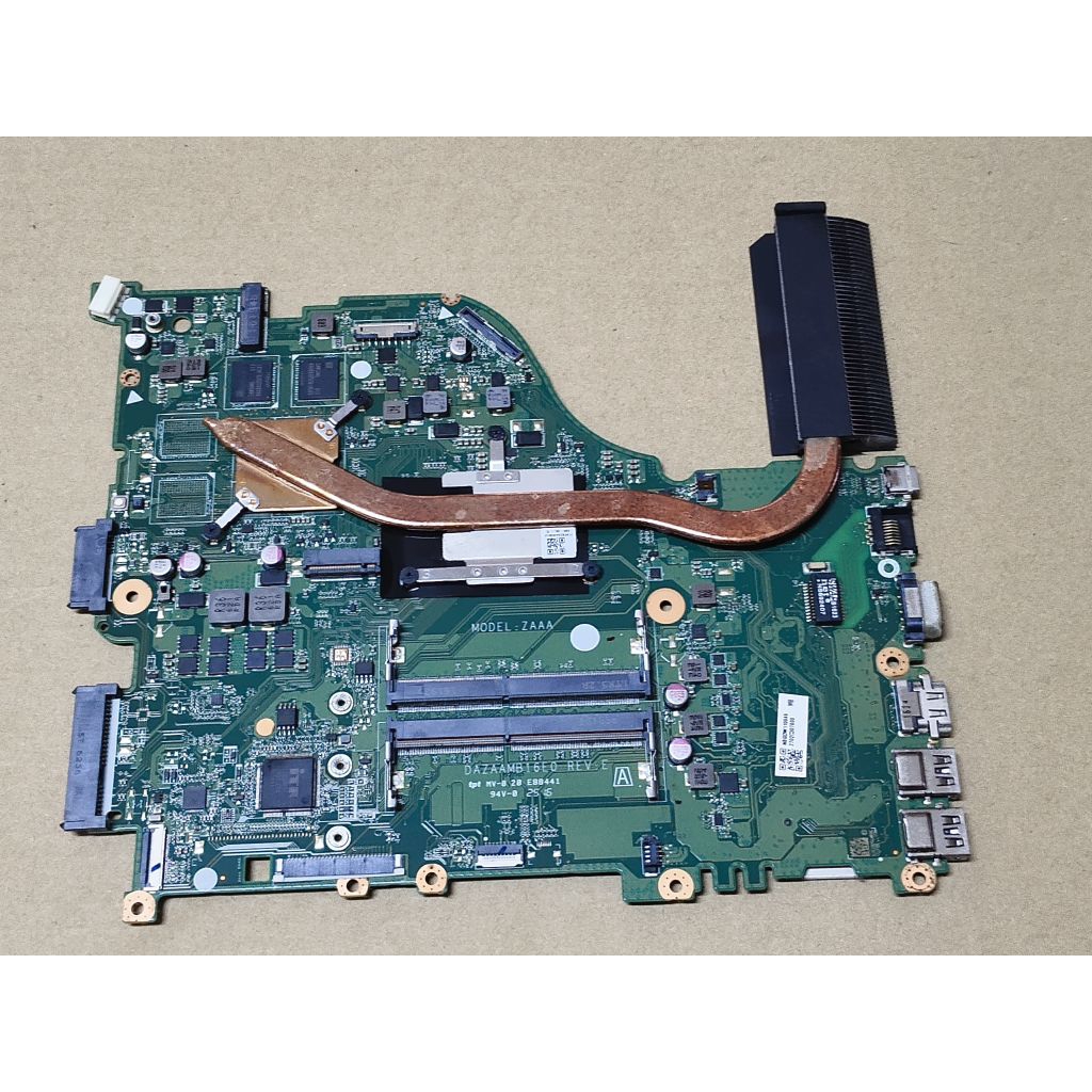 เมนบอร์ด Acer aspire E 15 E5-575G Intel core i5-6th Nvidia GeForce 940MX & ZAA X32