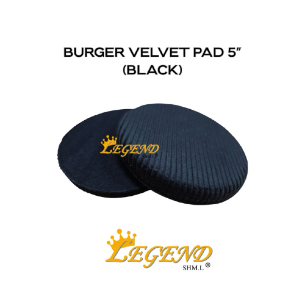LEGEND BURGER VELVET PAD 5 (สีดํา)