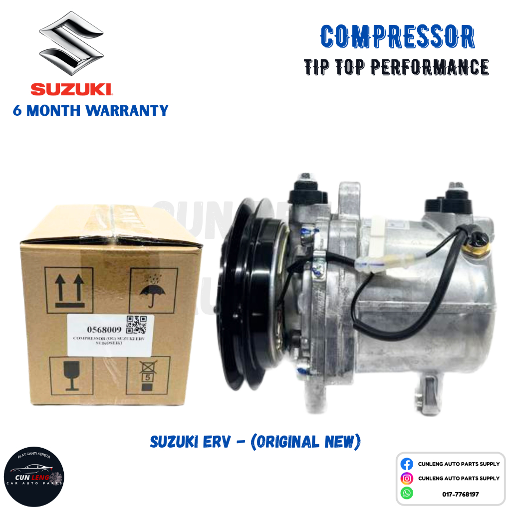 เครื่องอัดอากาศรถยนต์ Suzuki Erv