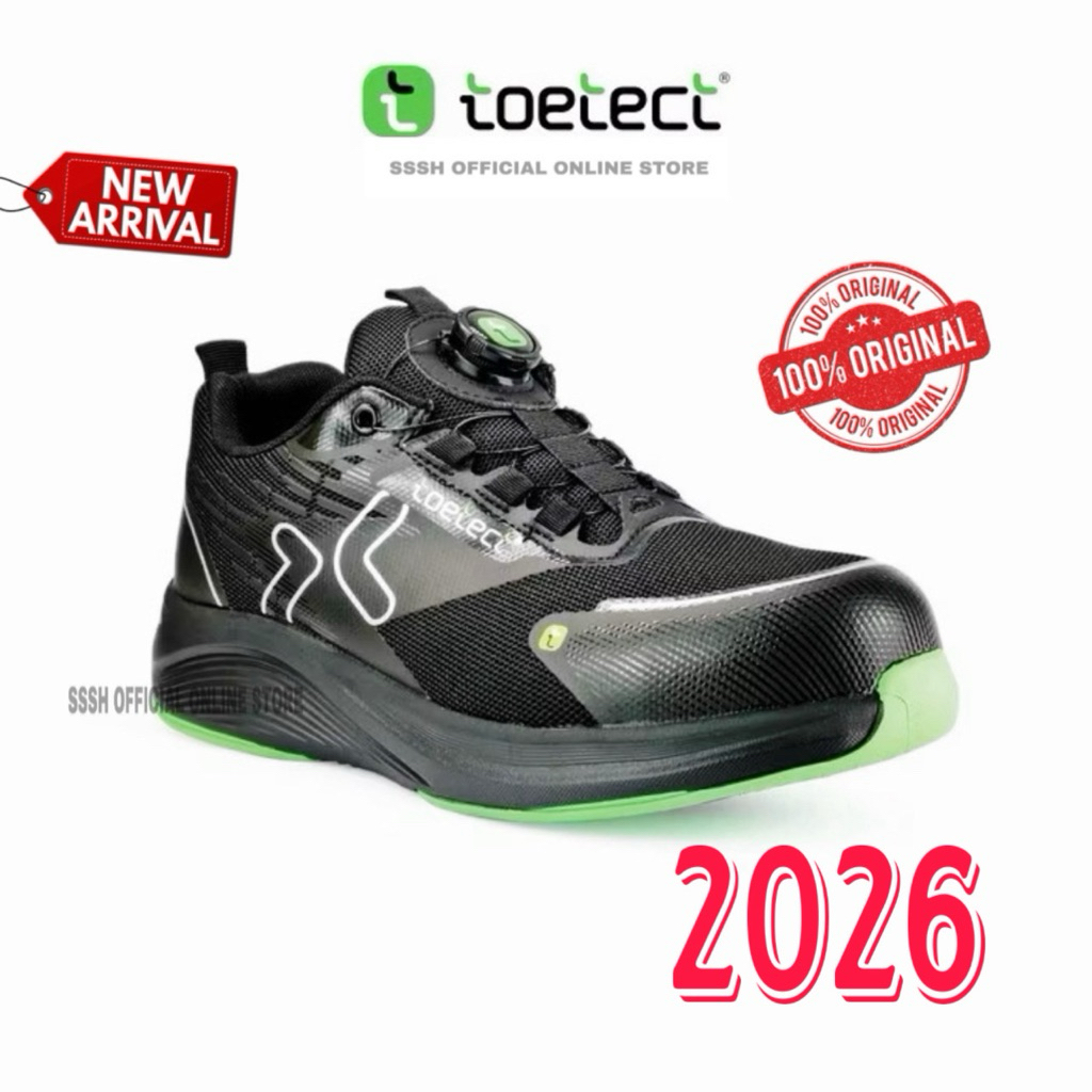 New Toetect sport design Men Low Cut with Cord Lock Safety Shoe TOE-SP004 004