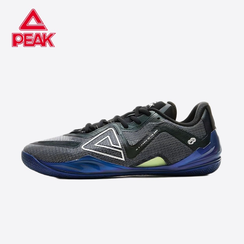 PEAK รองเท้าบาสเก็ตบอล รองเท้าผ้าใบกันลื่น BLACK DA521001