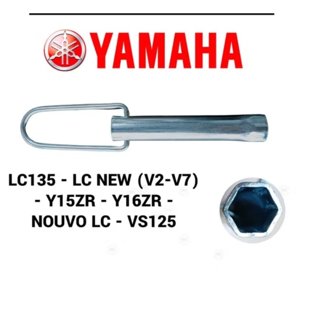LC135 PLUG SPANNER SPANAR BUKA PLUG OPENER BOX- LC 135 LC NEW V2 - V7 Y15ZR Y16ZR NOUVO LC VS125