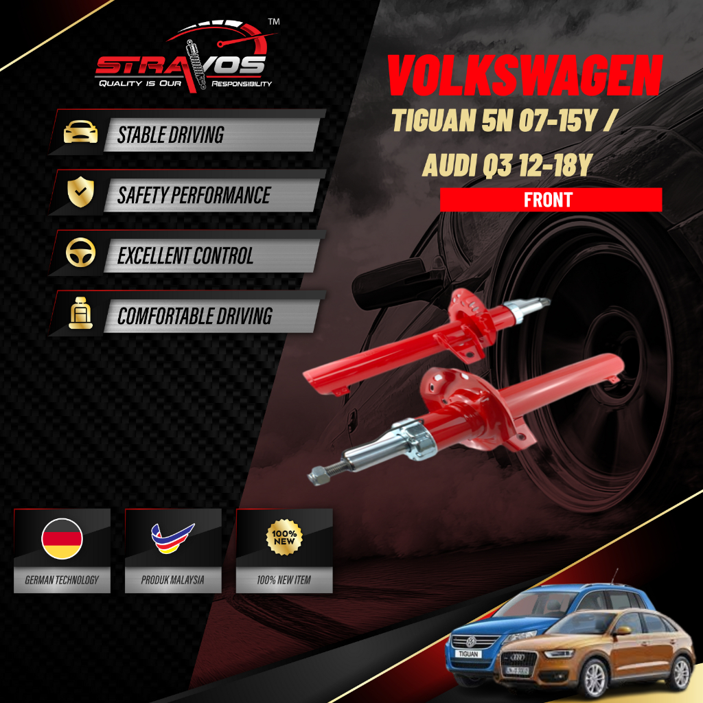 Volkswagen Tiguan 5N 07-15Y / Audi Q3 12-18Y โช้คอัพ Heavy Duty