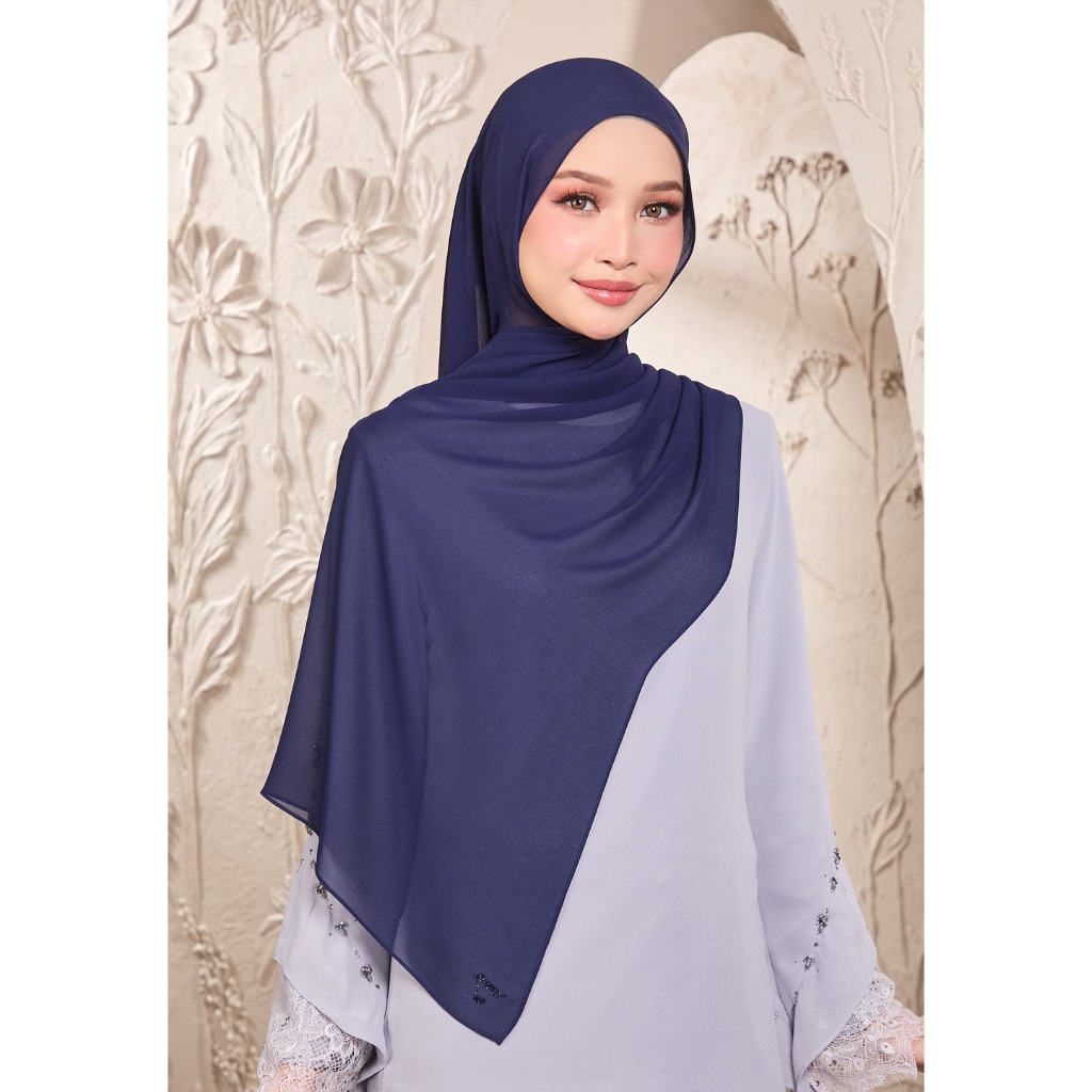 ARIANI SHAWL LUMA CHIFFON PLAIN