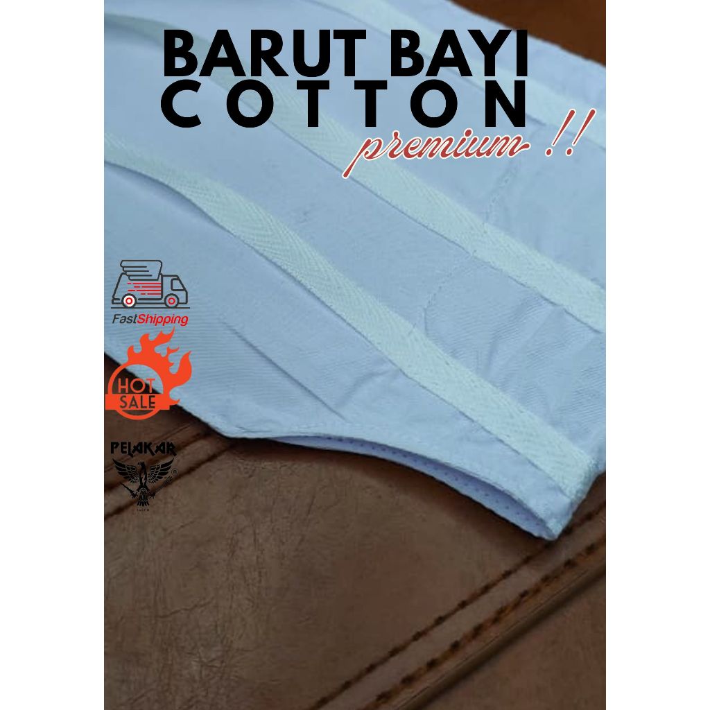 WHITE BABY NEW / WHITE BABY NEW WITH STRAP / COTTON 100% BABY NEW