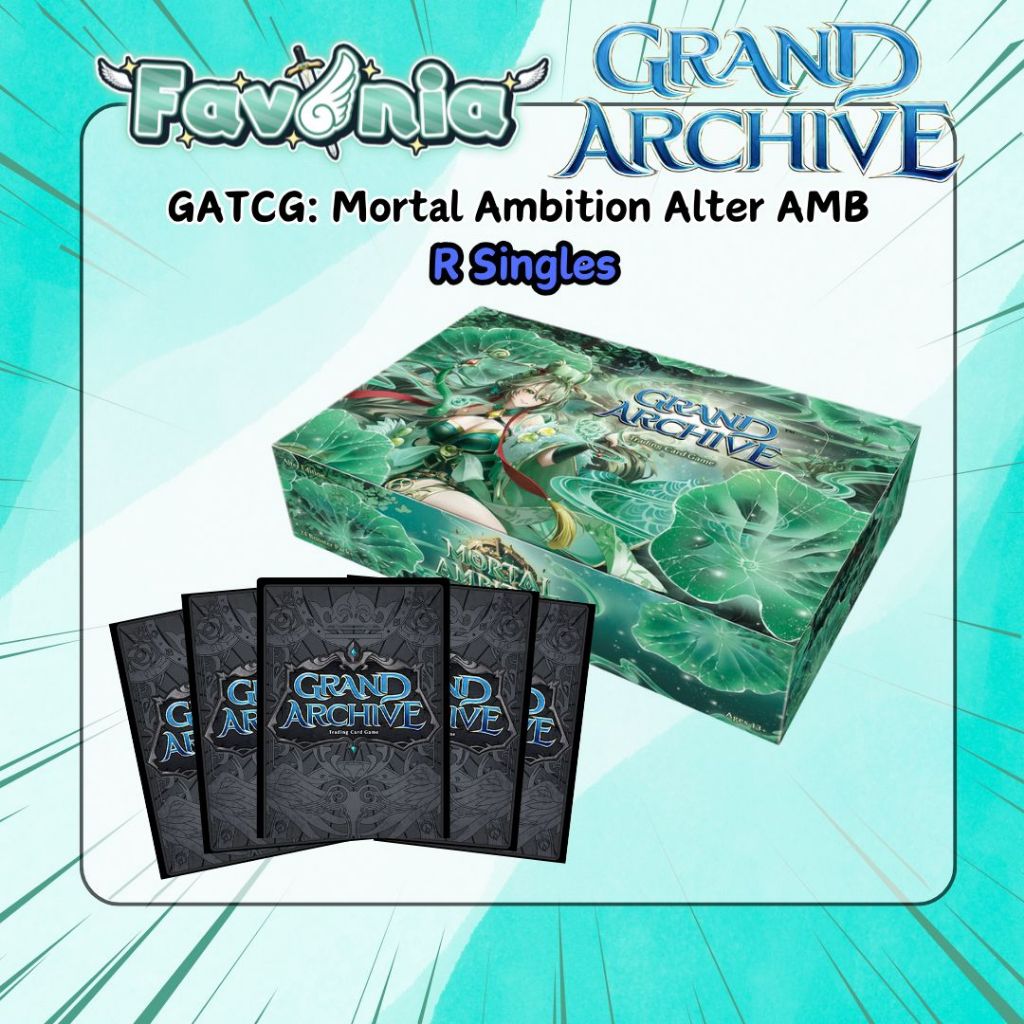 Grand Archive TCG | Mortal Ambition | R Card Singles | AMB R | GATCG