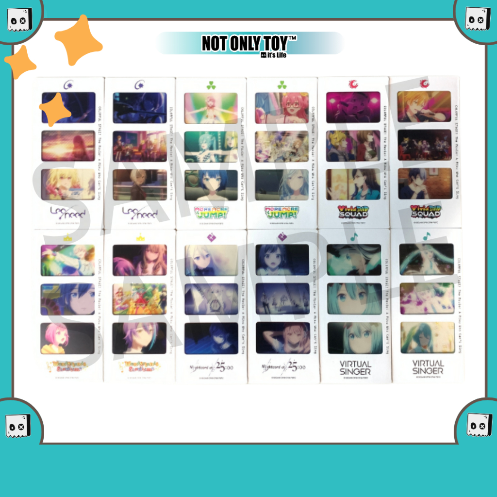 PROJECT SEKAI THE MOVIE FILM CARD (RANDOM)