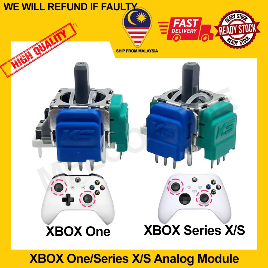 XBOX One Series S/X TMR แม่เหล็กไฟฟ้า K-Silver Analog Module Anti Drift Not Hall Effect