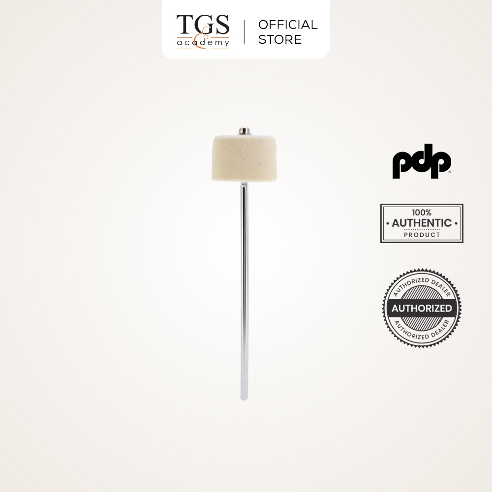 PDP โดย DW PDAX102 เครื่องตีกลองเบสแบบสักหลาดทรงกรวย