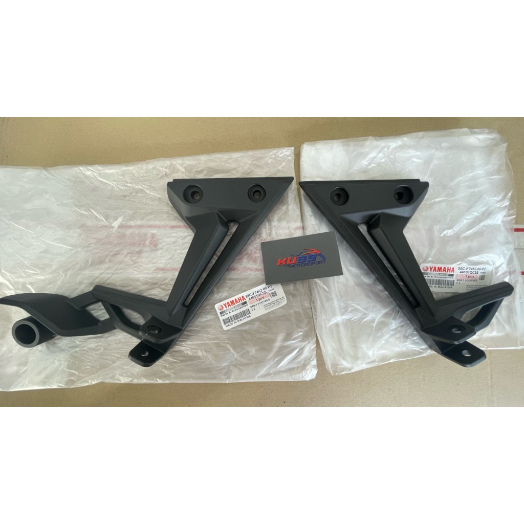 LC135 V2 V3 V4 V5 V6 V7 V8 BRACKET FOOTREST BRKET FOOT REST KAKI TAPAK STAND 135LC V2-V8 55C-F7452 5