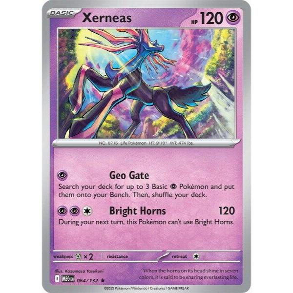Xerneas [Holo] 64 Pokemon Mega Evolution: Pokemon TCG