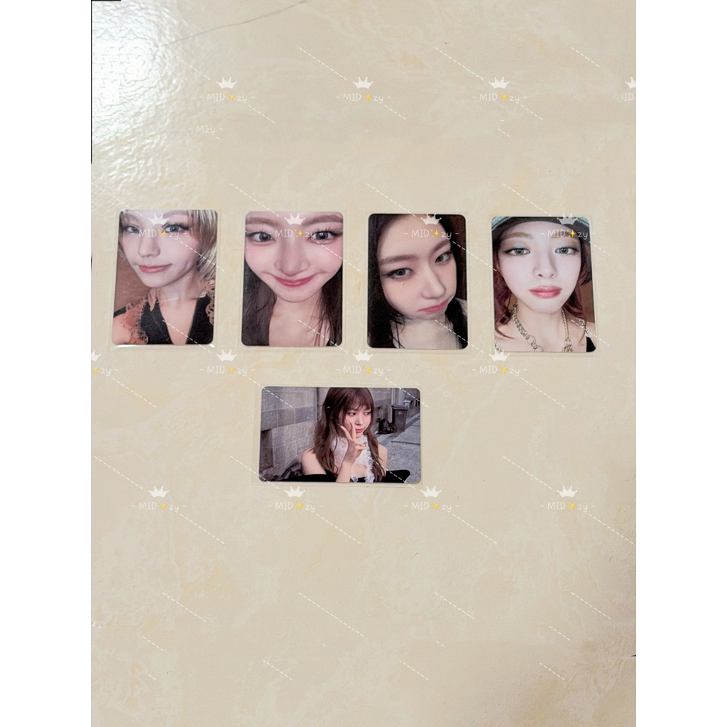 ITZY TUNNEL VISION โฟโต้การ์ดออฟซินา