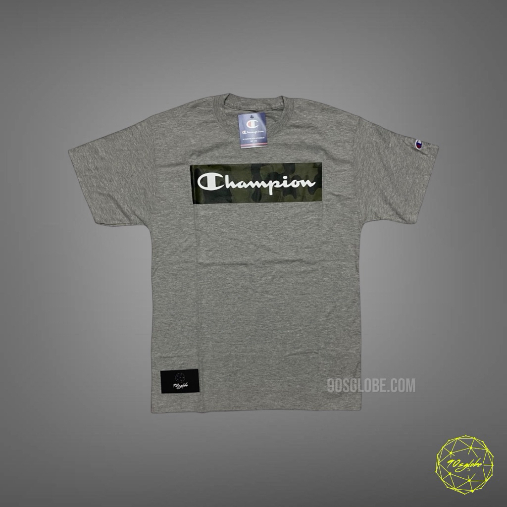 Champion SS21 Camo Script Tee USA