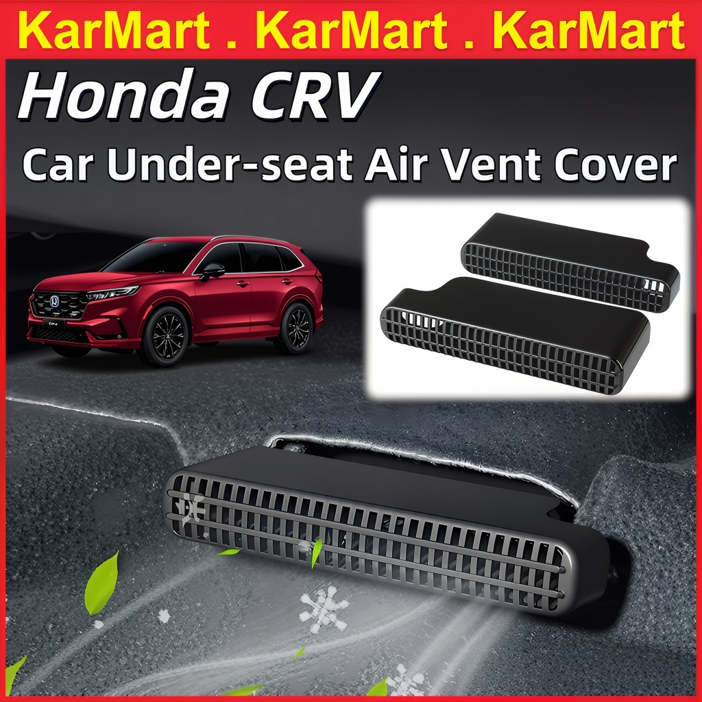 Honda CRV 2024 2025 2026 รถ Under-seat Air Vent COVER Vent ABS Anti-Clogging ฝาครอบป้องกันอุปกรณ์ตกแ
